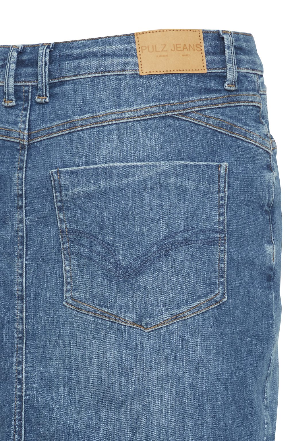 PULZ DENIM NEDERDEL