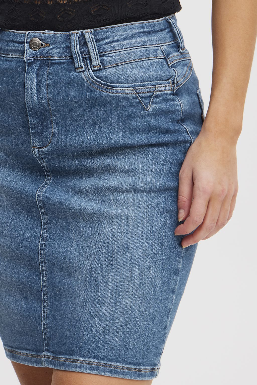 PULZ DENIM NEDERDEL