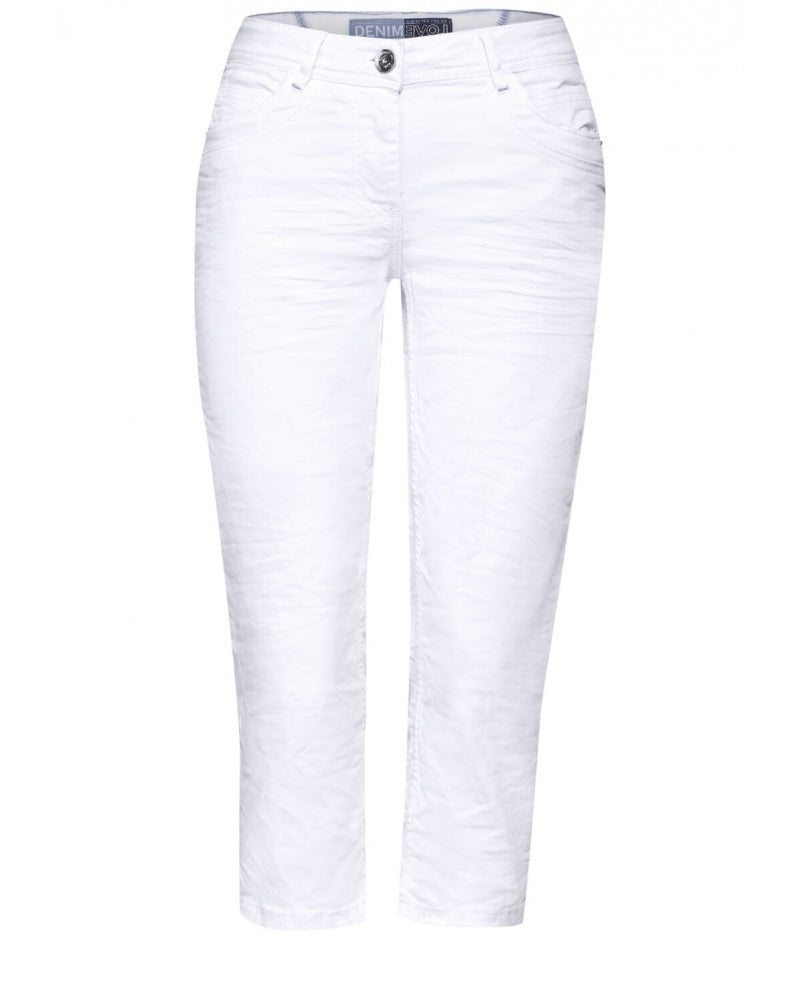 CECIL SCARLETT HVID JEANS L 22