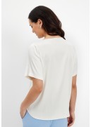 INFRONT BLUSE OFF WHITE